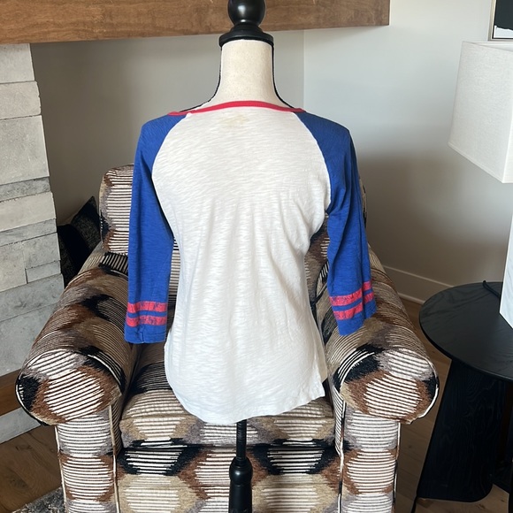 KU Jayhawks 3/4 Tee - Picture 6 of 7